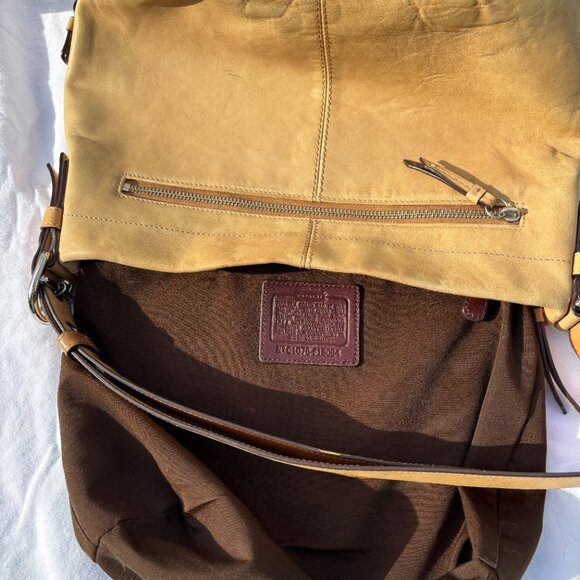Coach Tan Legacy Convertible Bag #F15064 - Picture 10 of 11
